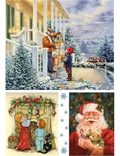 PAPEL ARROZ CHRISTMAS