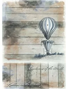 PAPEL GLOBO AEROSTÁTICO 1