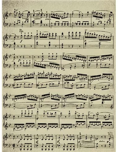 PAPEL PARTITURA