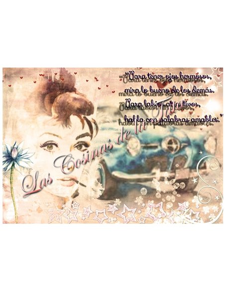 PAPEL AUDREY HEPBURN PAPEL AUDREY HEPBURN