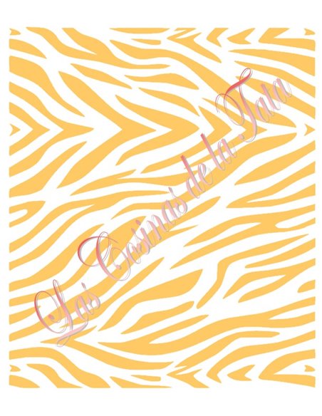 PLANTILLA PIEL CEBRA