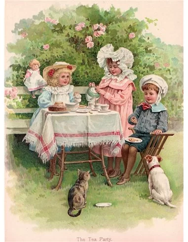 CHILDREN+TEA TIME