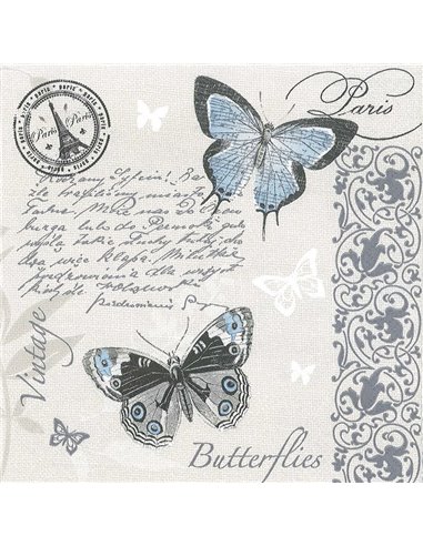 BUTTERFLIES POSTCARD