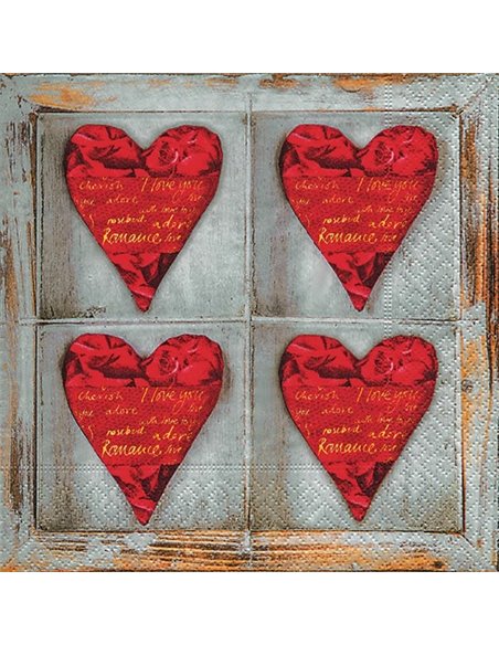 FOUR RED HEARTS FOUR RED HEARTS