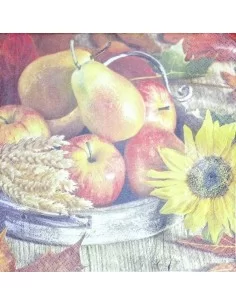 Servilletas Decoupage Frutas