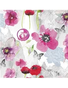 BLURRED GRAPHIC FLOWERS