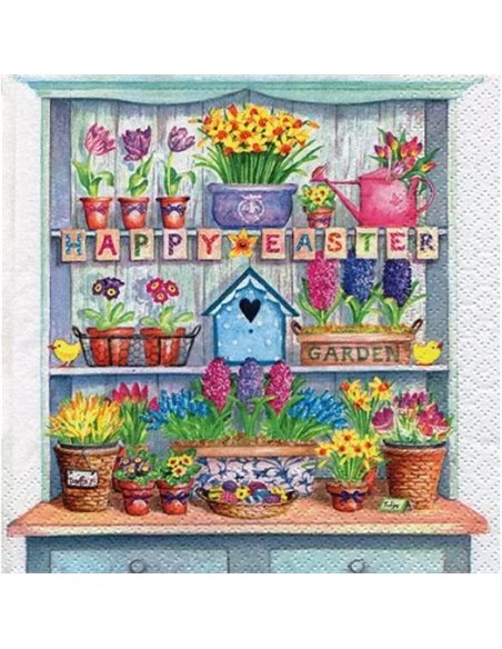 HAPPY EASTER CUPBOARD