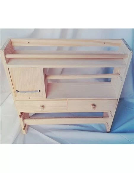 PORTA ROLLO DE COCINA EN MADERA NATURAL DE PINO PORTA ROLLO DE COCINA EN MADERA NATURAL DE PINO
