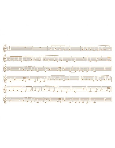 STENCIL PARTITURA