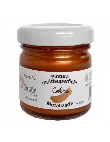 PINTURA METALIZADA  COBRE MULTISUPERFICIE 