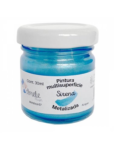 PINTURA METALIZADA  SIRENA MULTISUPERFICIE 