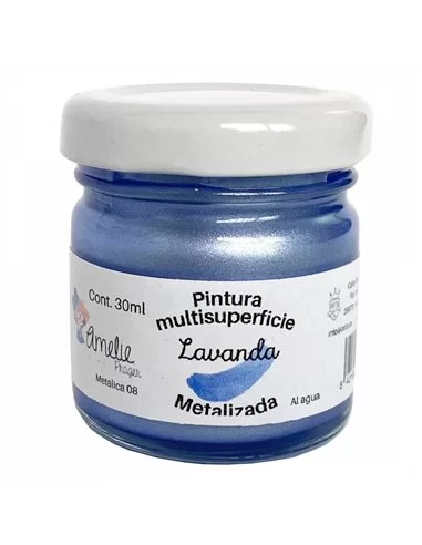 PINTURA METALIZADA  LAVANDA MULTISUPERFICIE 