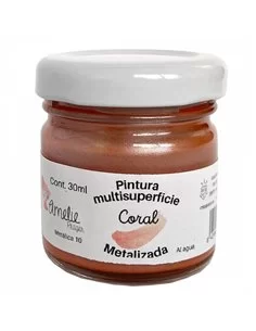 PINTURA METALIZADA  CORAL MULTISUPERFICIE