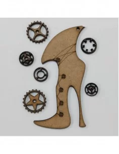 Siluetas Dm Zapato Engranajes 2