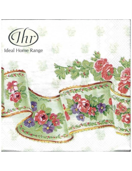 Servilletas Decoupage Palais Rosa White