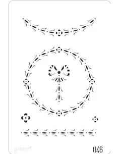 STENCIL FLORAL