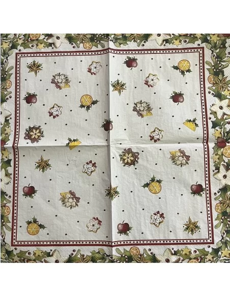 Servilletas Decoupage Wint Bak Spec Lunch Cookies