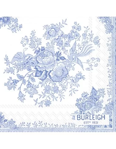 Servilletas Decoupage Burleigh Azul