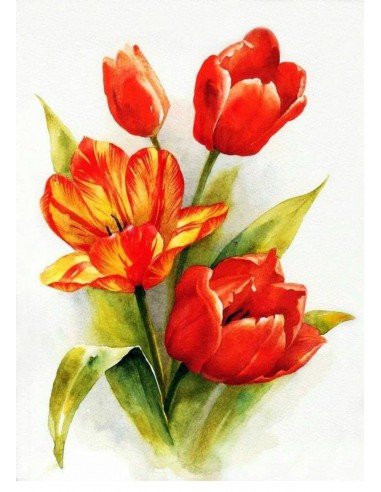 Papel De Arroz Tulips