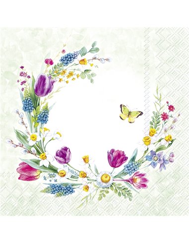 LOVING SPRING WREATH 