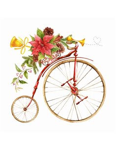 RETRO BICICLETTA DI NATALE