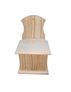 Salero De Madera De Pino