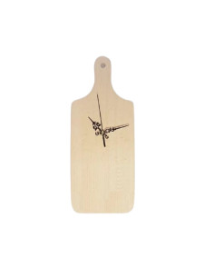 Base De Reloj En Madera Natural De Pino En Forma De Tabla...