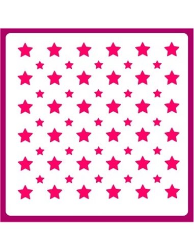 Stencil Estrellas