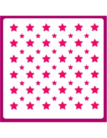 Stencil Estrellas Stencil Estrellas