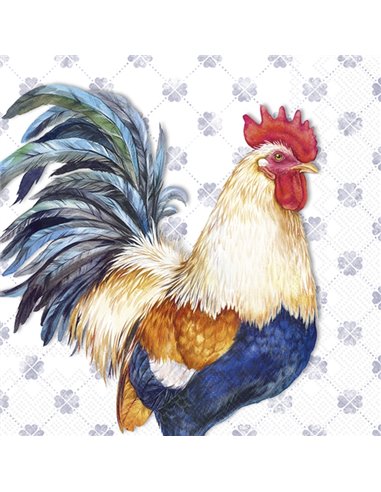 Servilletas Decoupage Albert Rooster