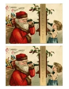 PAPEL HAPPY CHRISTMAS VINTAGE 2