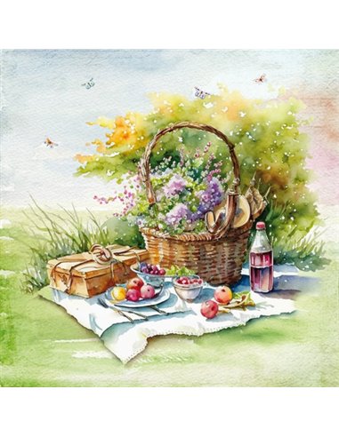 Servilletas Decoupage Picnic Estivo