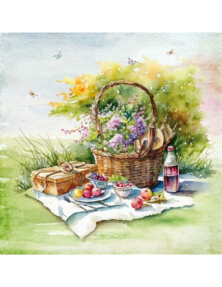 Servilletas Decoupage Picnic Estivo
