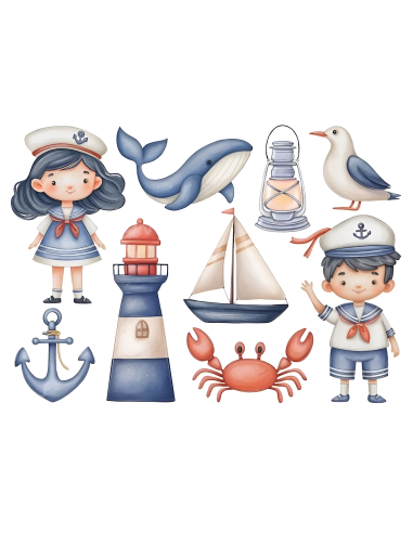 Papel de Arroz Aventura Marina
