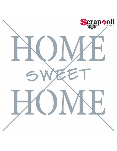 Stencil HOME sweet HOME