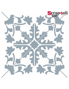 Stencil Azulejo Clásico