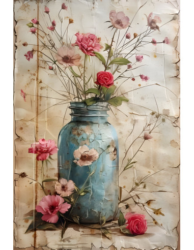 Papel de Arroz Pétalos Frescos