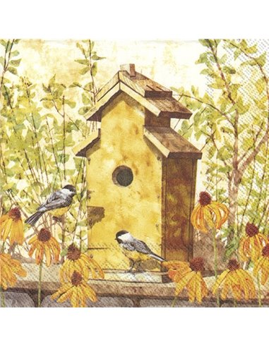 BIRDHOUSE IN FALL