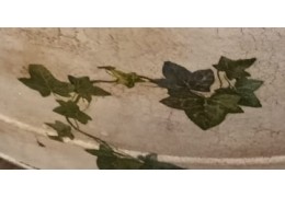 Nuestro Cubo para la Leña con Decoupage y Mucho Amor