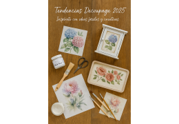 5 Ideas de Decoupage que Están Triunfando en 2025 (y Cómo Puedes Aplicarlas con Muy Poco Material)